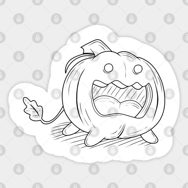 Steven Universe Pumpkin Steven Universe Pumpkin Sticker TeePublic